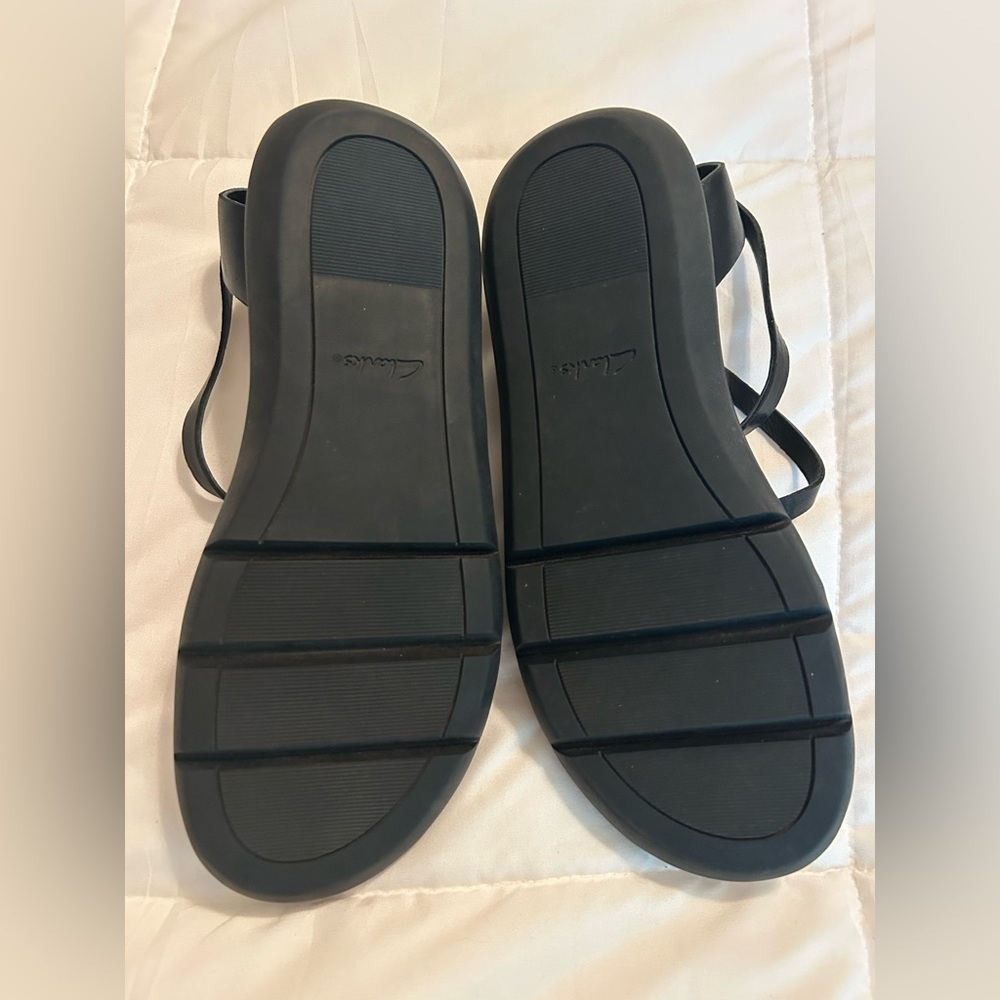 Clarks Jemsa Strappy Sandals Women’s 7.5 Animal Print Travel Comfy - Picture 5 of 15